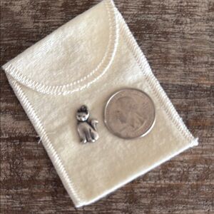 James Avery Silver Cat Charm
